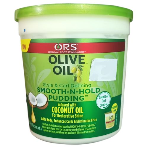 Ors OLIVE OIL Style & Curl Defining Smooth N Hold Pudding Infused With Castor Oil nk