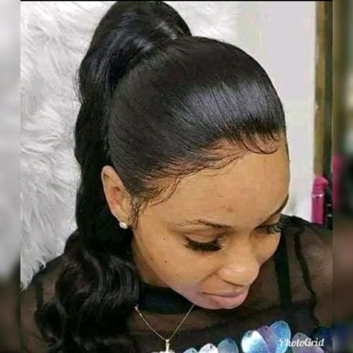 Fashion Classic T-part Frontal Body Wave Semi Human Wig