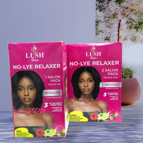 Lush Hair No-Lye Relaxer – Regular (For Fine/Medium Hair)