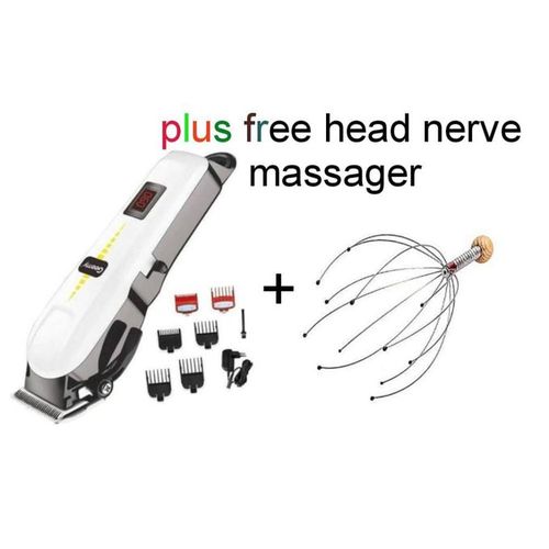 Geemy Rechargeable Cordless Shaving Machine Plus Nerve Massanger