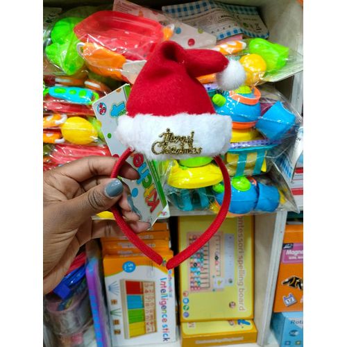 Christmas Headband, Xmas Elk Horn Bell