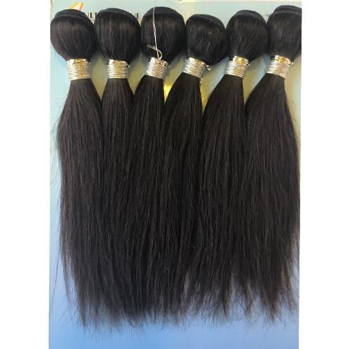 Fashion Idol Human STYLE ICON HH CC. STW 10" 1PACK color Y1B Silky Straight Hair Bundle Nature Hair 6 PCS In A Pack Hair Extension For Women