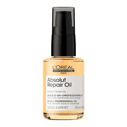 L'Oréal professionnel Absolut Repair 10-in-1 Oil – Nourishing Multi-Benefit Oil For Dry & Damaged Hair, Repairs Hair and Provides Shine 30ml