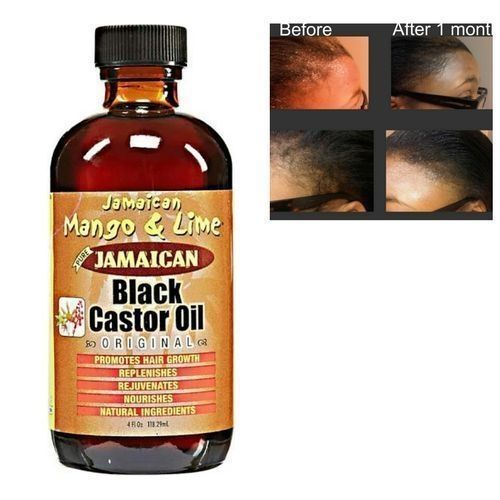 Jamaican Mango & Lime Black Castor Oil - - (118 ml).