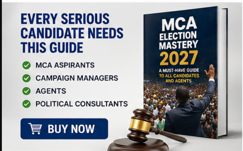 MCA Election Mastery 2027 - A must have Guide to all Candidates and Agents 4
