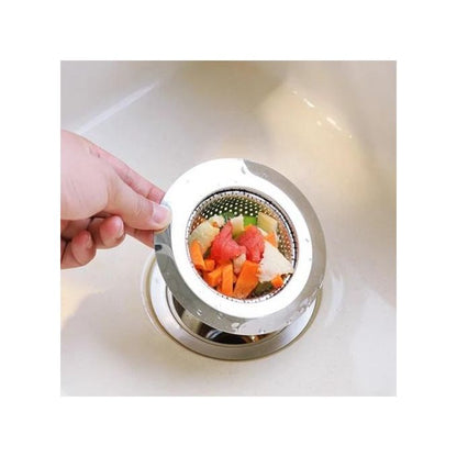 Stainless Steel Large Sink Strainer Waste Stopper / Anti-Clog Filter
