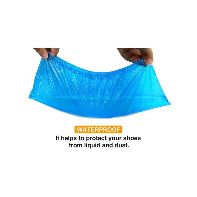 🔥 LIMITED DEAL — Disposable Shoe Covers 2 Pairs | Waterproof + Non-Slip + Elastic Fit + Hygienic | KSh 2950
