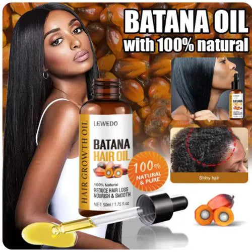 🔥 LIMITED DEAL — LEWEDO 2-in-1 Fast Hair Growth Oil + Batana Hair Mask | Stops Hair Loss + Regrows + Strengthens | KSh 4,500