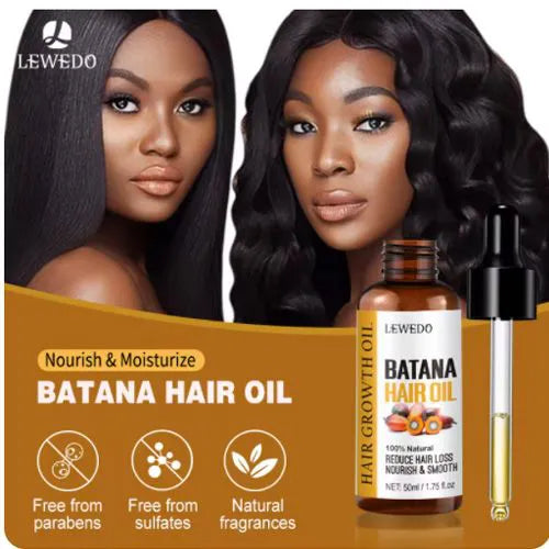 🔥 LIMITED DEAL — LEWEDO 2-in-1 Fast Hair Growth Oil + Batana Hair Mask | Stops Hair Loss + Regrows + Strengthens | KSh 4,500