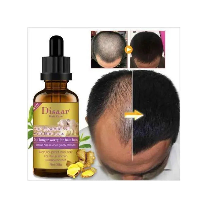 🔥 ORDER 1, WE SEND 2 — Disaar Hair Growth Essential Oil 30g | Stops Hair Loss + Regrows Thinning Hair + Nourishes Scalp | KSh 1,800