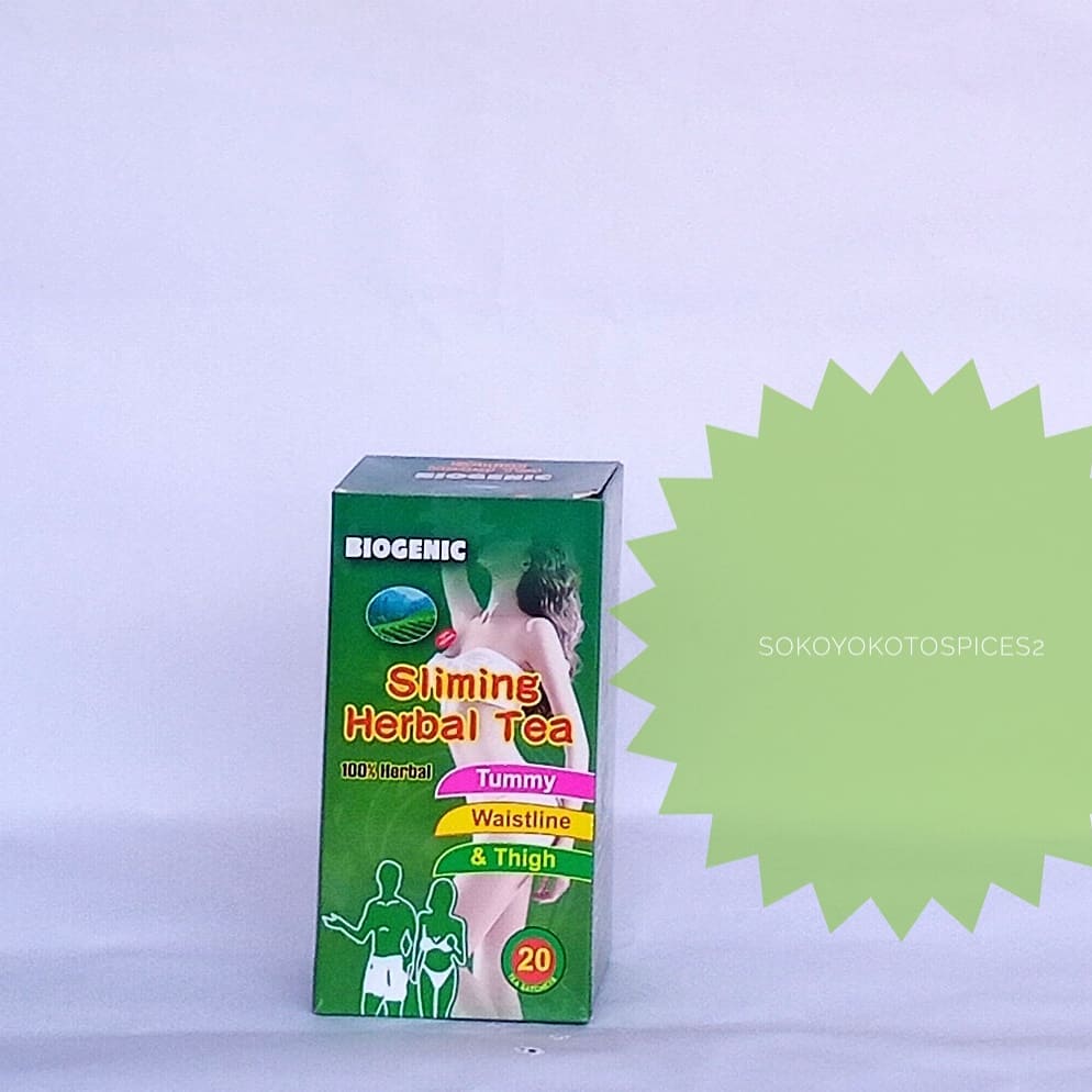 🔥 LIMITED DEAL — Biogenic Slimming Herbal Tea | Tummy + Waistline + Thigh Targeting | Detox + Fat Burn | KSh 2750