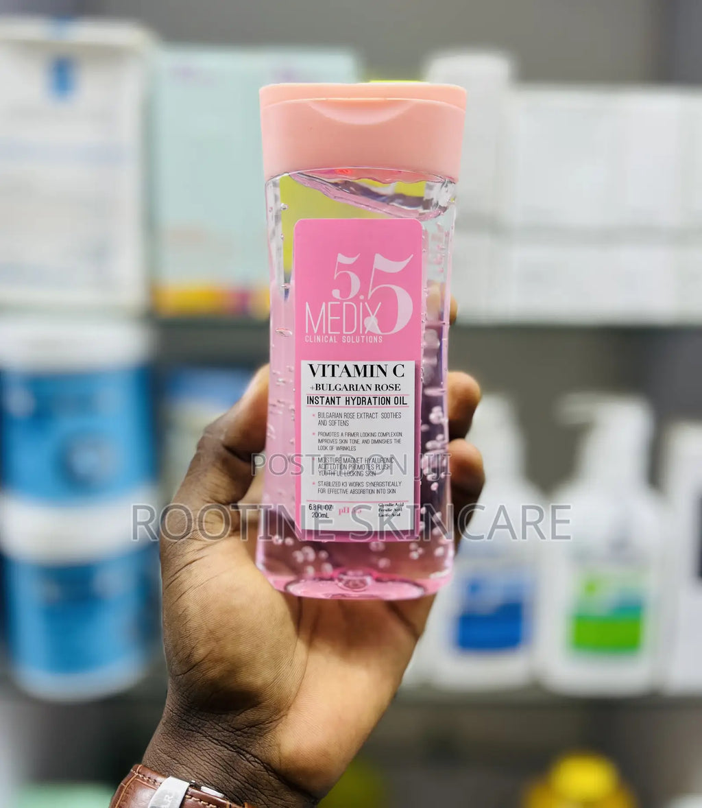 🔥 LIMITED DEAL — Medix 5.5 Vitamin C + Bulgarian Rose Hydration Oil | Instant Glow + Fades Dark Spots + Firms Skin | KSh 2,100