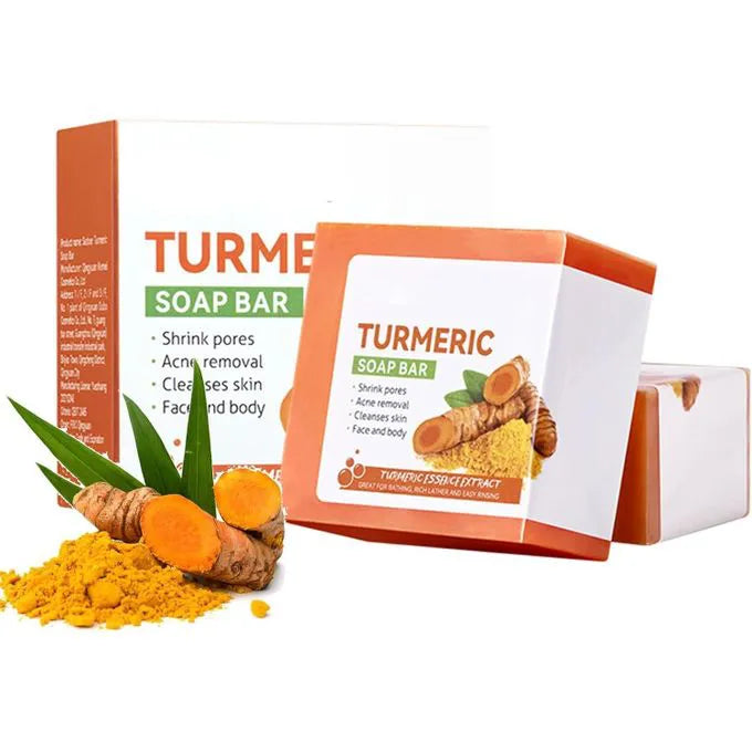 🔥🔥 BUY 1 GET 1 FREE Sadoer Turmeric Anti-Acne Soap – Clear Pimples, Fade Scars & Brighten Skin Naturally