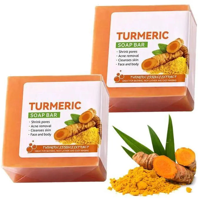 🔥🔥 BUY 1 GET 1 FREE Sadoer Turmeric Anti-Acne Soap – Clear Pimples, Fade Scars & Brighten Skin Naturally