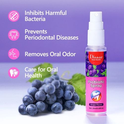 🔥 ORDER 1, WE SEND 2 — Disaar Mouth Probiotic Spray Grape | Fresh Breath + Healthy Gums + Probiotic Oral Balance | KSh 1,600