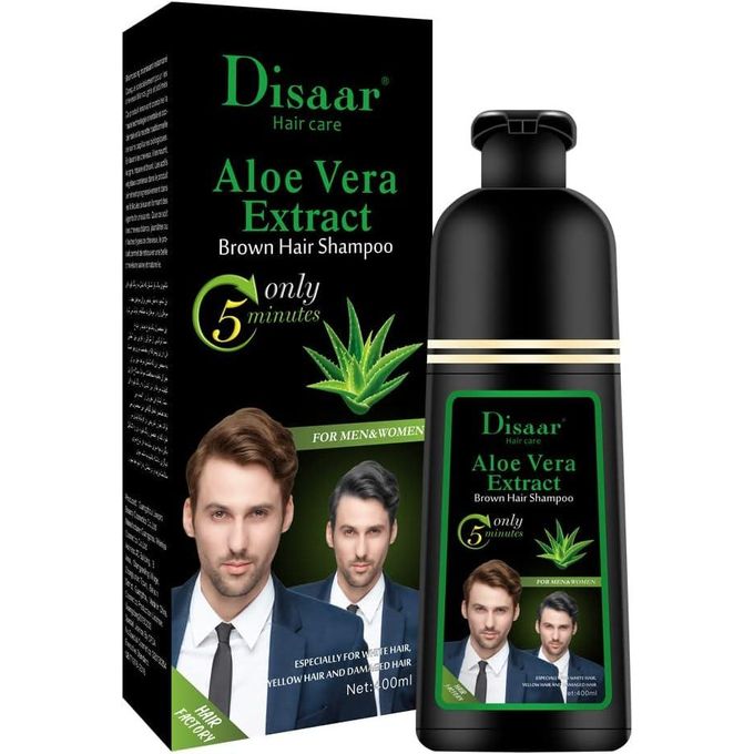 🔥 LIMITED DEAL — Disaar Aloe Vera Black Hair Shampoo | Stops Hair Loss + Restores Dark Shine + Deep Hydration | KSh 2,750