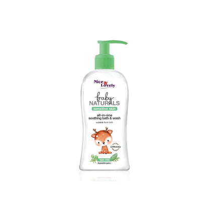 Nice & Lovely All In One Baby Bath & Wash – 300ml
