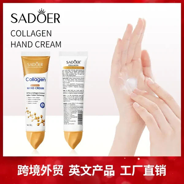 🔥 ORDER 1, WE SEND 2 — SADOER Collagen Hands Cream 30g | Anti-Ageing + Wrinkles + Dark Spots + Deep Hydration | KSh 1,500