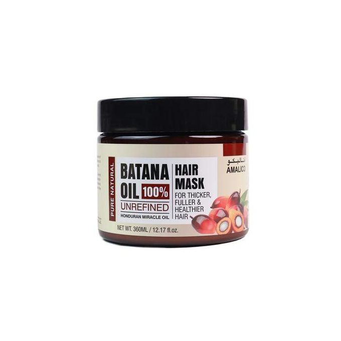 AMALICO Batana Oil Hair Care Set of 5 (Shampoo, Oil, Cream, Mask & Serum)