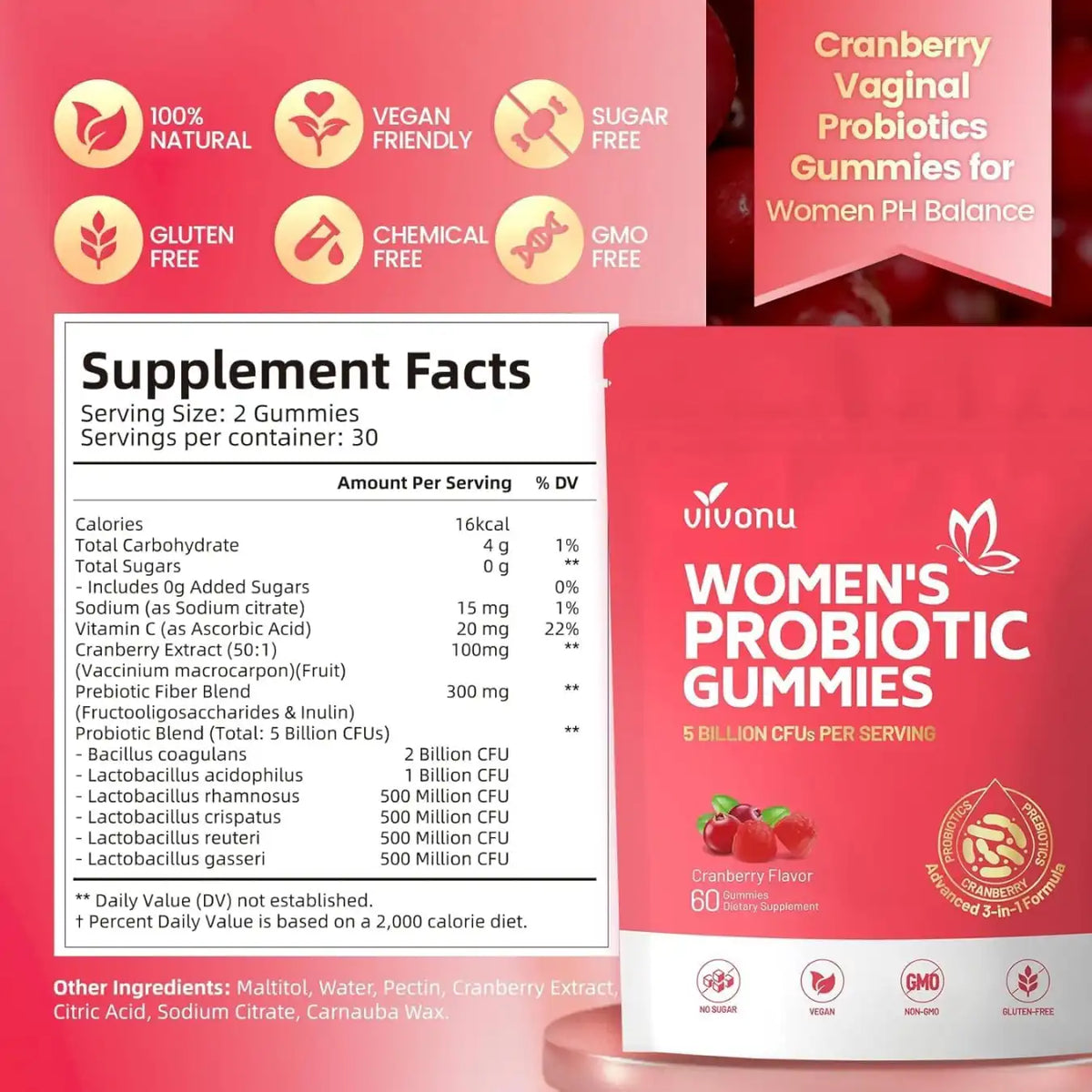 Women Probiotic Gummies (a)