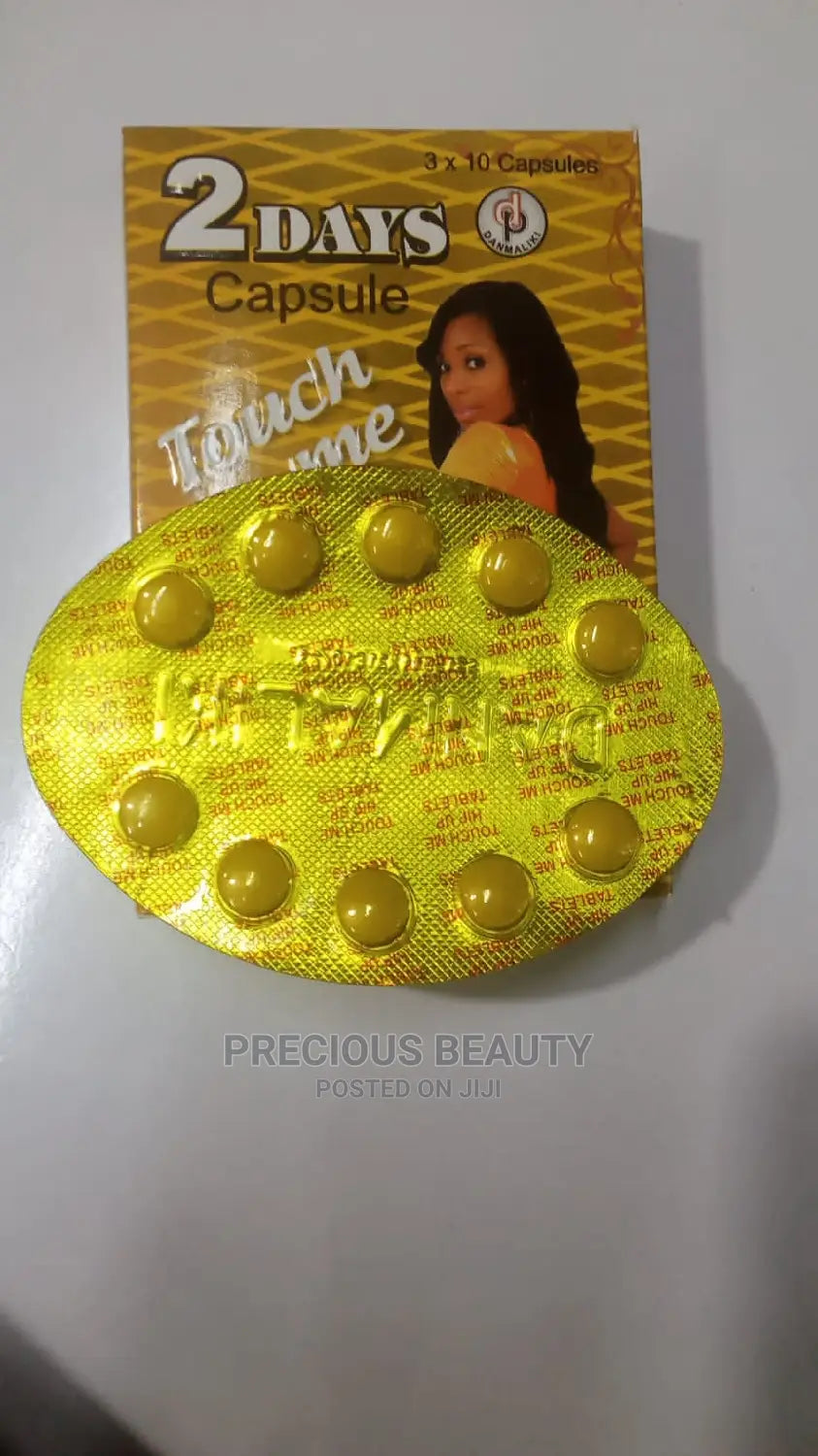 🔥 LIMITED DEAL — Touch Me 2 Days Capsule | Bigger Hips + Fuller Butt + Breast Enhancement | KSh 2,500