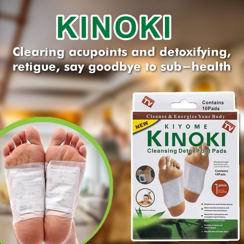 🔥 LIMITED DEAL — Kinoki Detox Foot Pads (10 Patches) | Overnight Detox + Energy Boost + Pain Relief | KSh 3,000