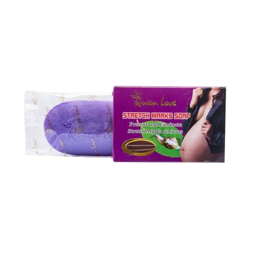 🔥 LIMITED DEAL — Queen Love Stretch Marks Soap 135g | Fades Stretch Marks & Scars + Brightens Skin + Safe for Pregnancy | KSh 1,200