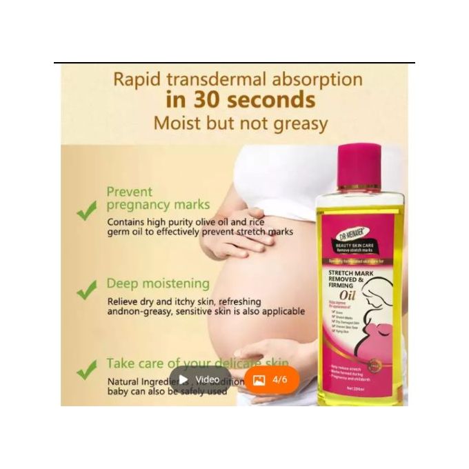 🔥 LIMITED DEAL — Dr. Meinaier Stretch Mark & Firming Oil 200ml | Fade Marks + Firm Skin + Restore Elasticity | KSh 1700