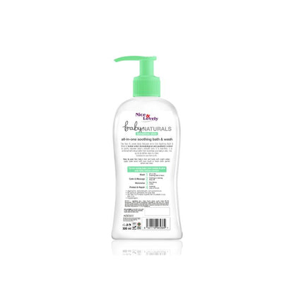 Nice & Lovely All In One Baby Bath & Wash – 300ml