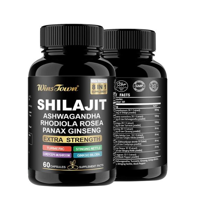 🔥 LIMITED DEAL — Wins Town Shilajit Extra Strength 60 Capsules | Boosts Energy + Builds Stamina + Sharpens Focus | KSh 2,999