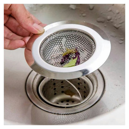 Stainless Steel Large Sink Strainer Waste Stopper / Anti-Clog Filter