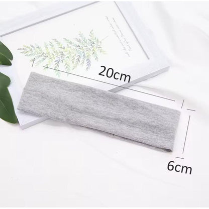 4Pcs Summer Sports Headbands for Women – Sweat Absorbing, Stretchy & Non-Slip