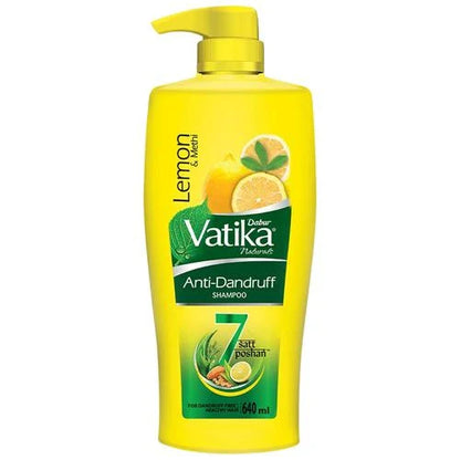 Dabur Vatika Lemon Anti-Dandruff Shampoo