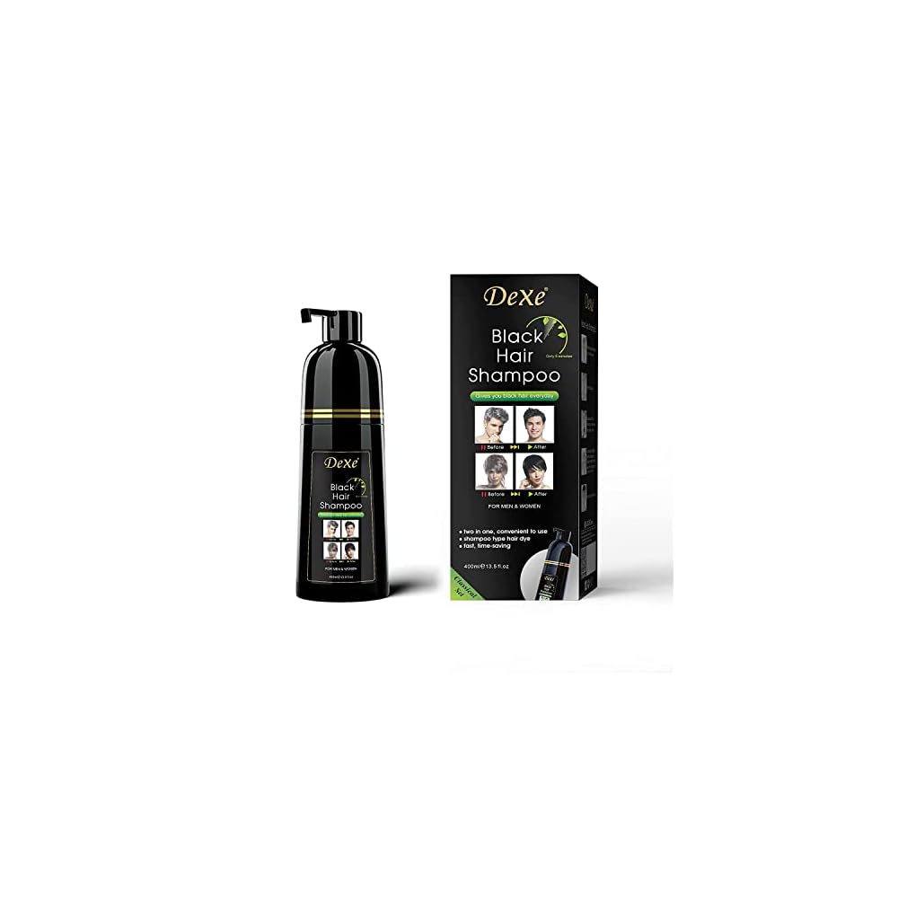 🔥 LIMITED DEAL — Dexe 3-in-1 Black Hair Dye Shampoo | Dye + Shampoo + Conditioner | Ginseng + Polygonum | Covers Greys in 5 Mins | KSh 3500