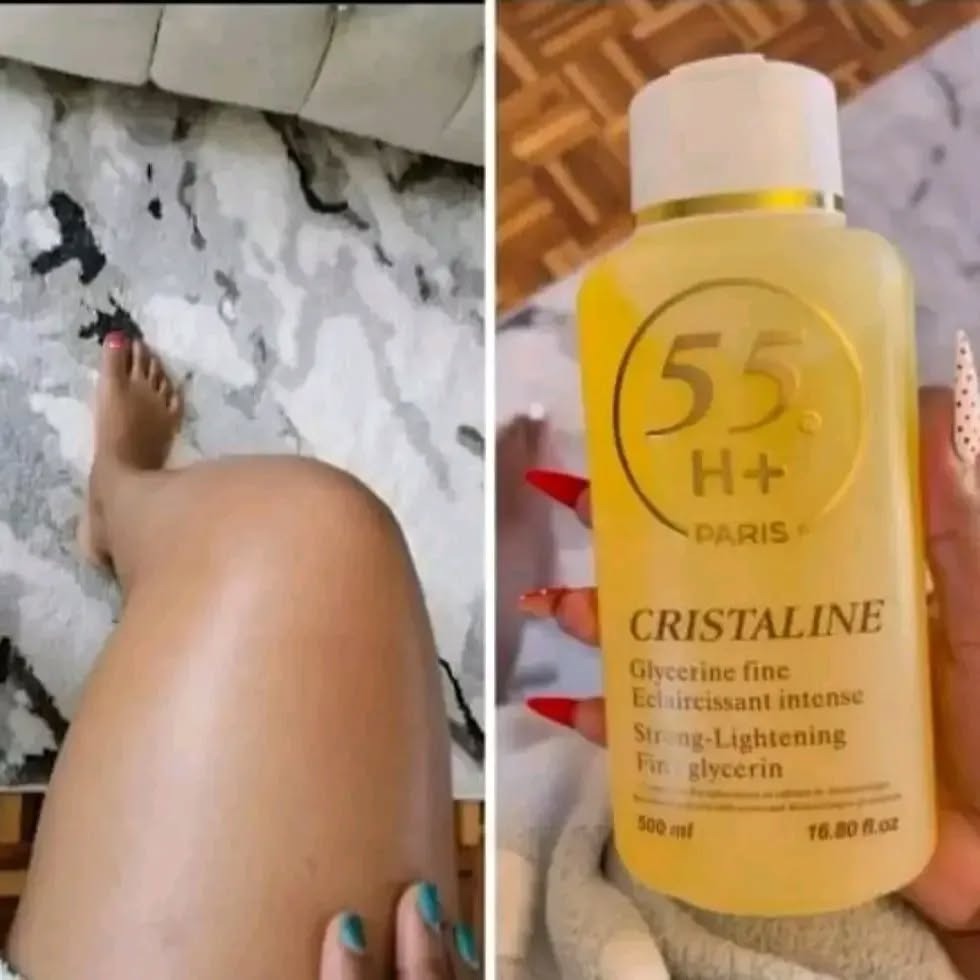 🔥 LIMITED DEAL — 55H+ Paris Cristaline Lightening Fine Glycerine 500ml | Brightening + Dark Spot Fading + Deep Hydration | KSh 2,300