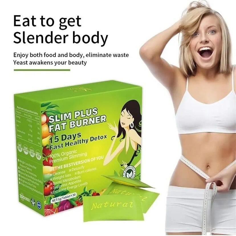 🔥 LIMITED DEAL — Slim Plus Fat Burner 15-Day Detox | Burns Fat + Flushes Toxins + Boosts Metabolism | KSh 2,500