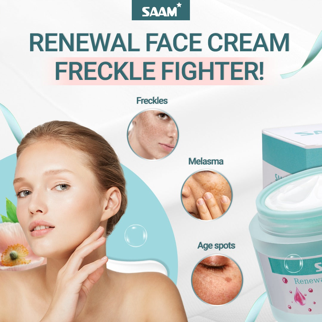 🔥ORIGINAL Saam Renewal Face Cream with QR CODE , BUY 1 GET 1 EXTRA FREE 🔥