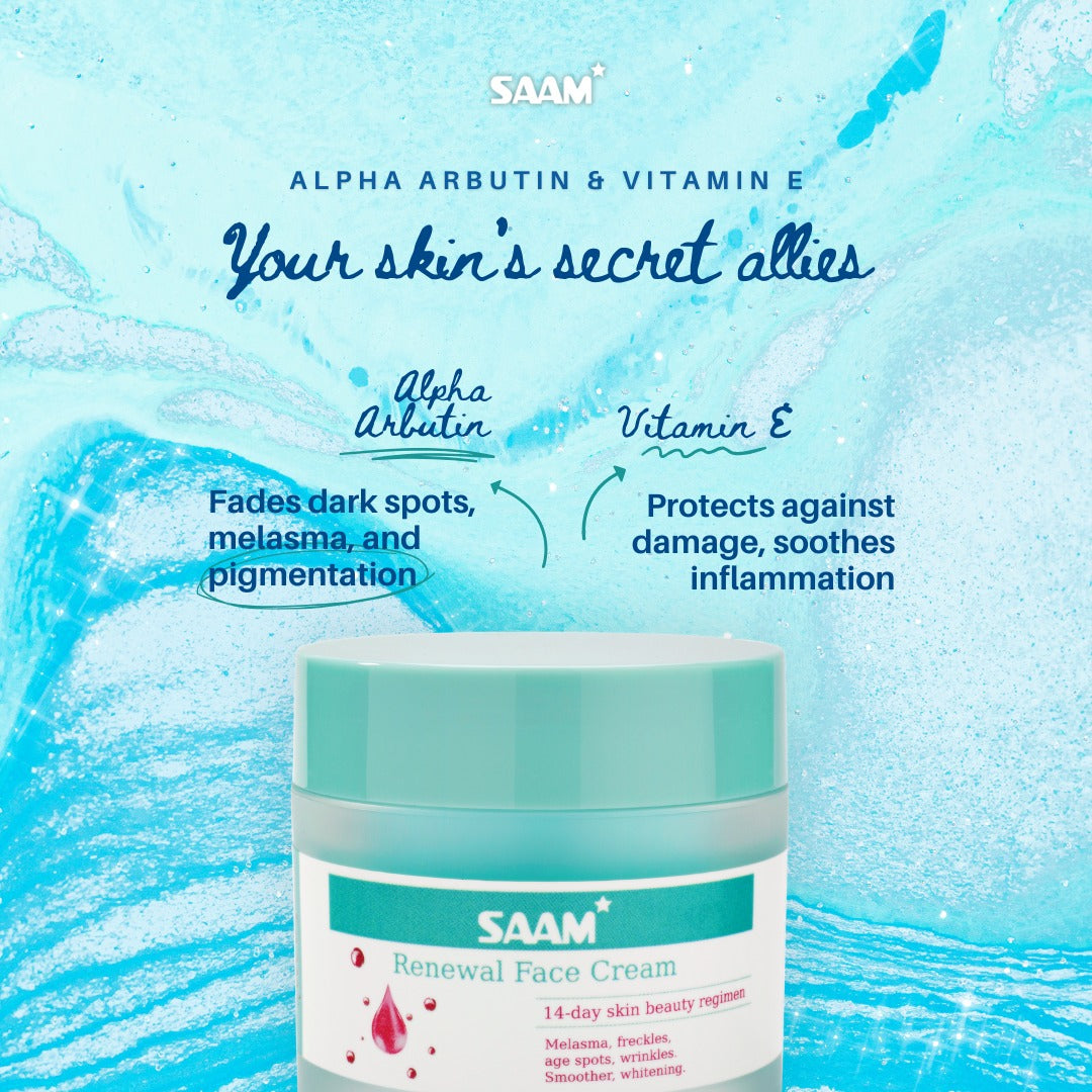 🔥ORIGINAL Saam Renewal Face Cream with QR CODE , BUY 1 GET 1 EXTRA FREE 🔥