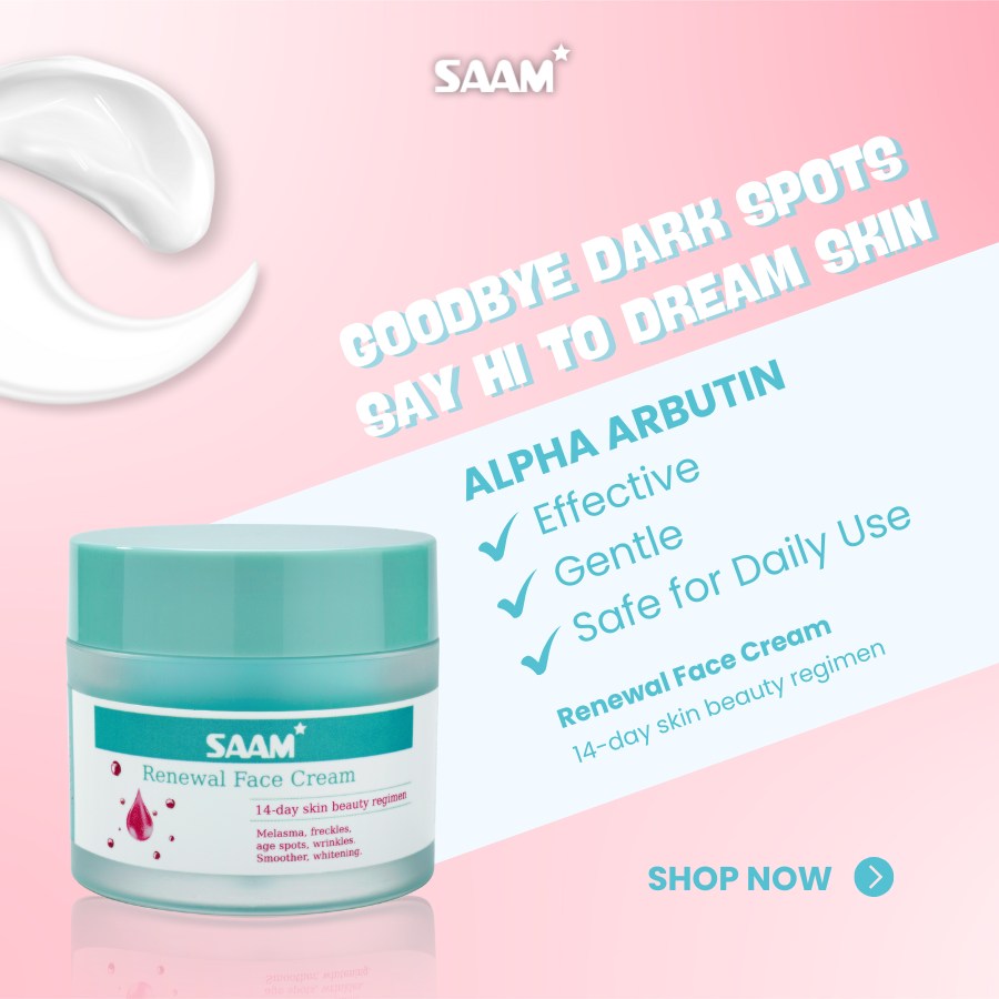 🔥ORIGINAL Saam Renewal Face Cream with QR CODE , BUY 1 GET 1 EXTRA FREE 🔥