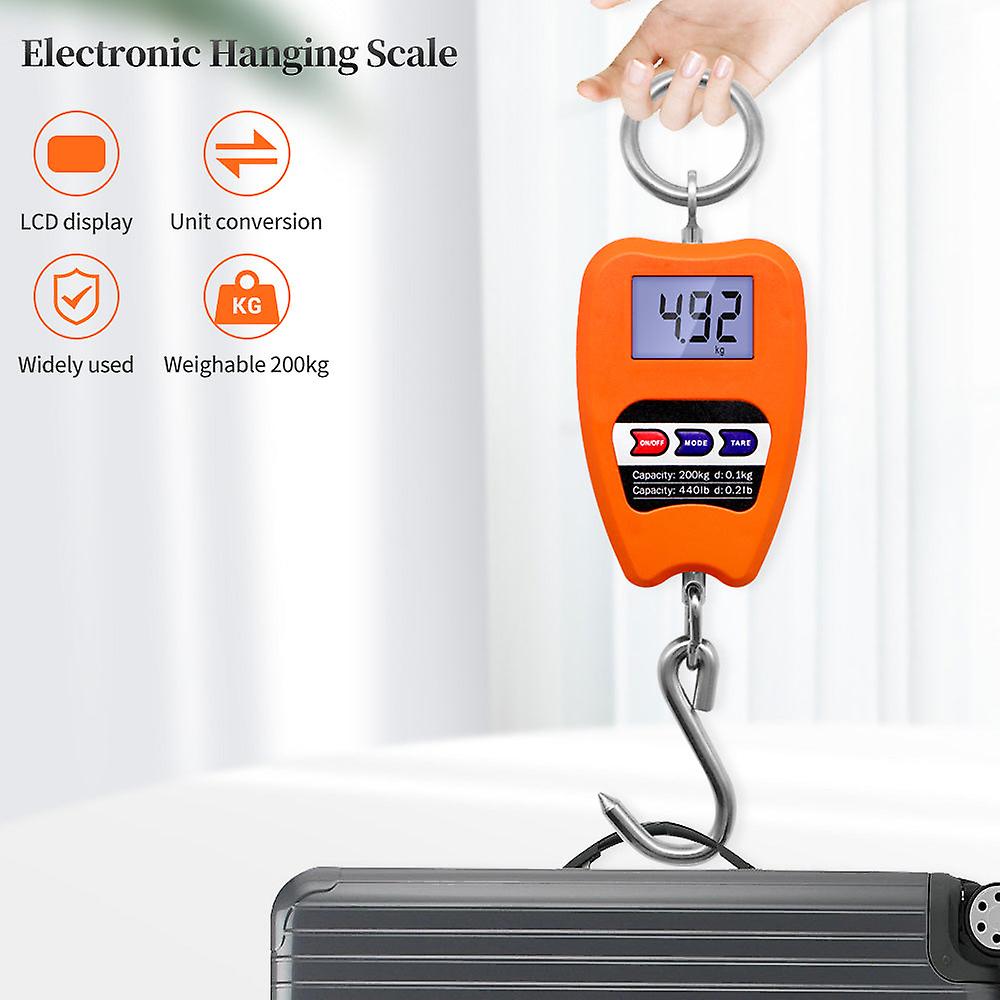 🔥 SALE — Mini Crane Scale 200kg | Digital Hanging Scale | Accurate + Portable | KSh 2,150