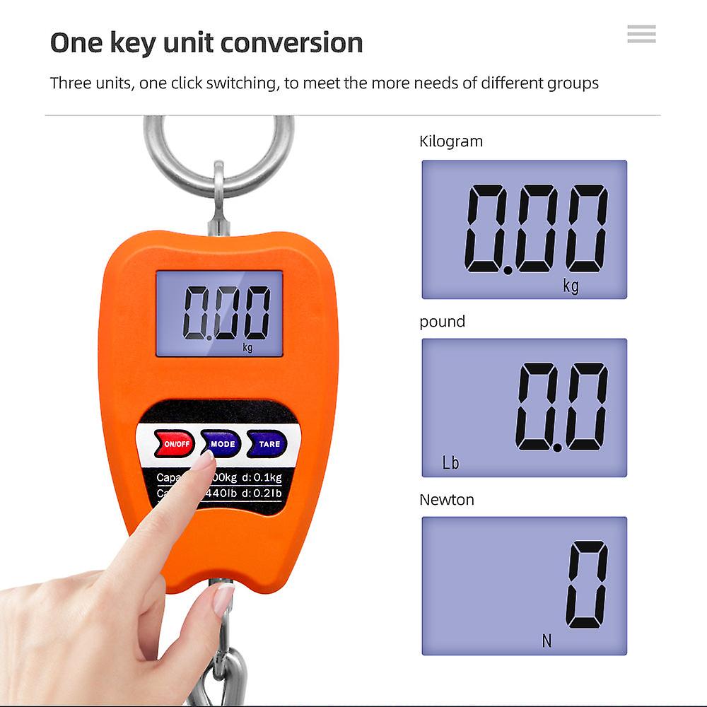 🔥 SALE — Mini Crane Scale 200kg | Digital Hanging Scale | Accurate + Portable | KSh 2,150