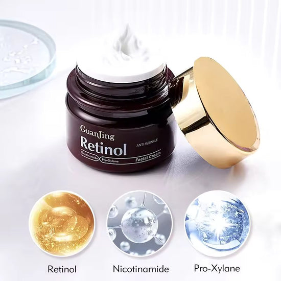 [Buy 1 get 1 extra free] Guanjing Retinol Cream | Anti Aging, Targets Discoloration, Wrinkles, Sun Damage, Creepy, & Sagging Skin
