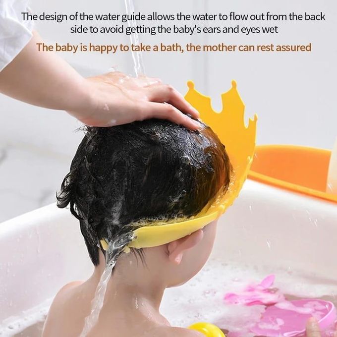 Adjustable Waterproof Baby Shower Cap