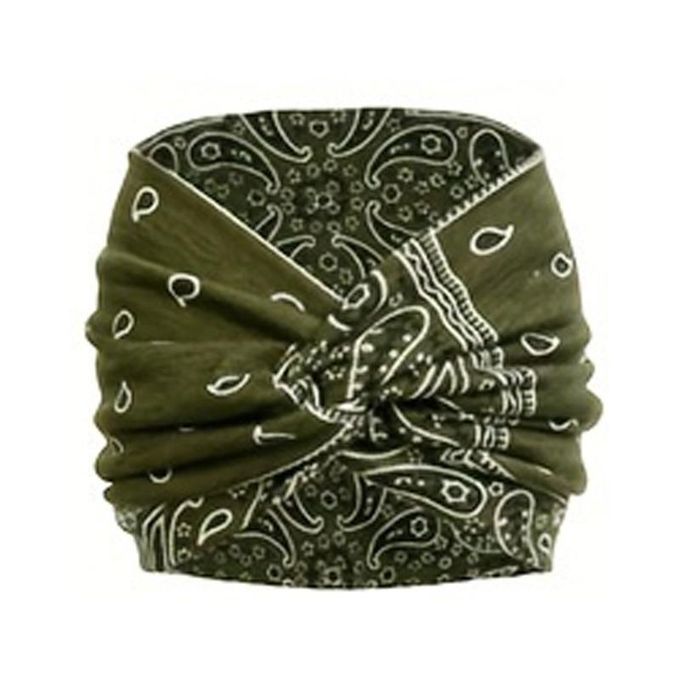 2pcs/Pack Bohemian Soft Twist Knotted Wide Edge Headband – Women’s Turban Style