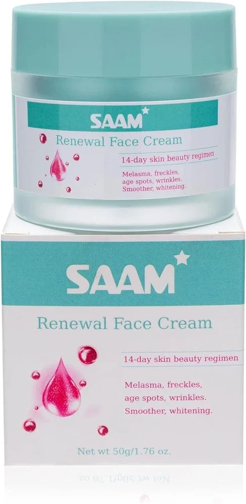 🔥 ORDER 1, WE SEND 2 — SAAM Renewal Face Cream | Anti-Ageing + Deep Hydration + Glowing Skin | KSh 4,500