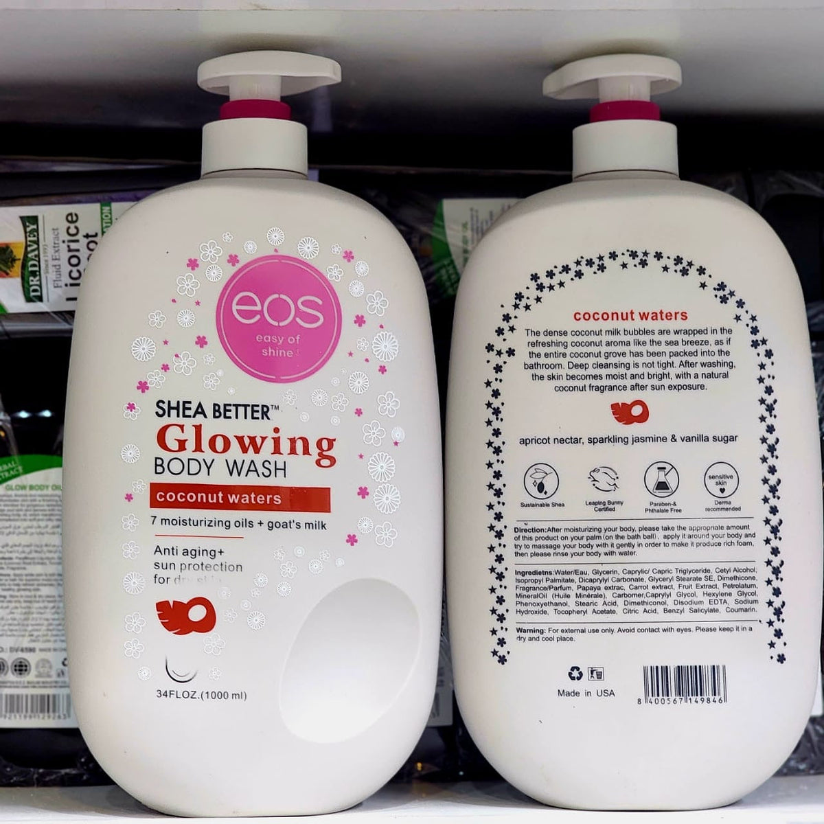 🔥 LIMITED DEAL — EOS Shea Butter Glowing Body Wash | Deep Moisture + Natural Glow + Paraben-Free | KSh 4,500