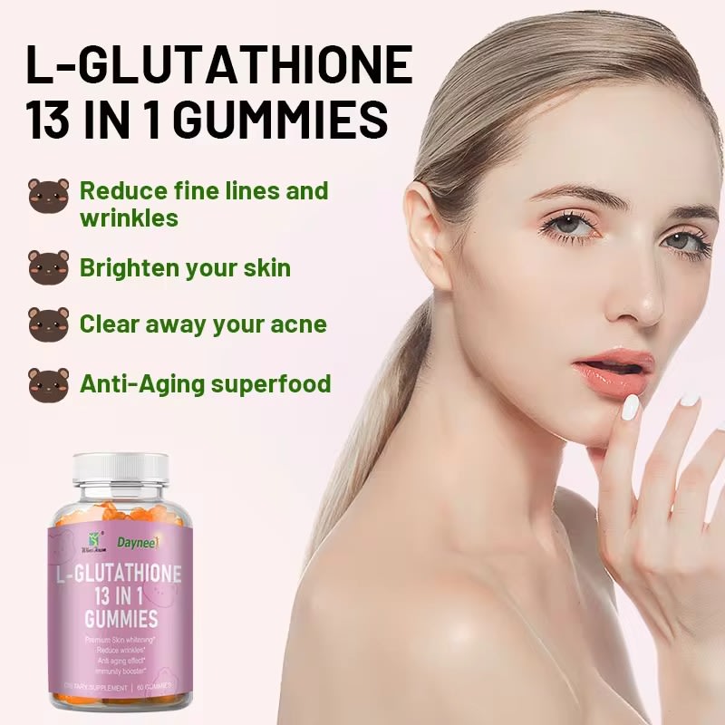 🔥 LIMITED DEAL — Daynee L-Glutathione Skin Whitening Gummies | Brighten Skin + Reduce Dark Spots + Antioxidant Protection | KSh 2999