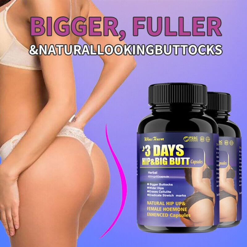 🔥 LIMITED DEAL — Wins Town Hip & Butt Enhancement Capsules | Fuller Curves + Firmer Hips + Natural Body Shaping | KSh 2,999