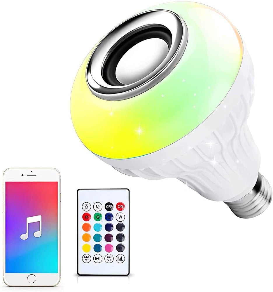 🔥 LIMITED DEAL — LED Bluetooth Speaker Bulb + Remote | Color-Changing Lights + Wireless Music + Easy Setup | KSh 1,750
