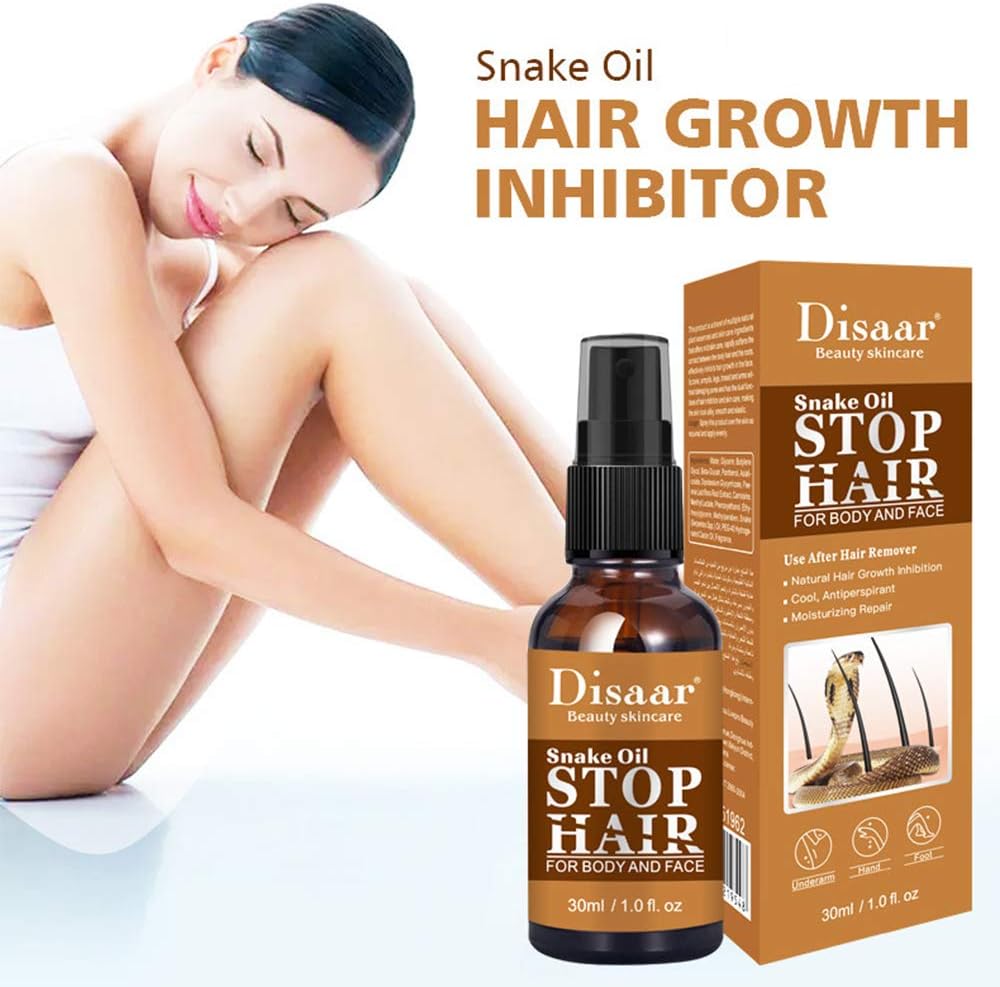 🔥 LIMITED DEAL — Disaar Hair Growth Inhibitor Snake Oil | Slows Regrowth + Smooth Skin + Face, Body & Legs | KSh 1,700